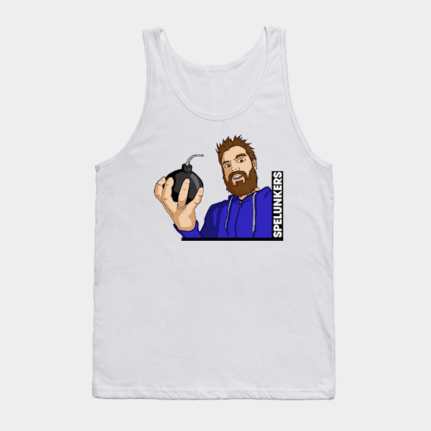 Spelunkers Tom Tank Top by TimeBombTom